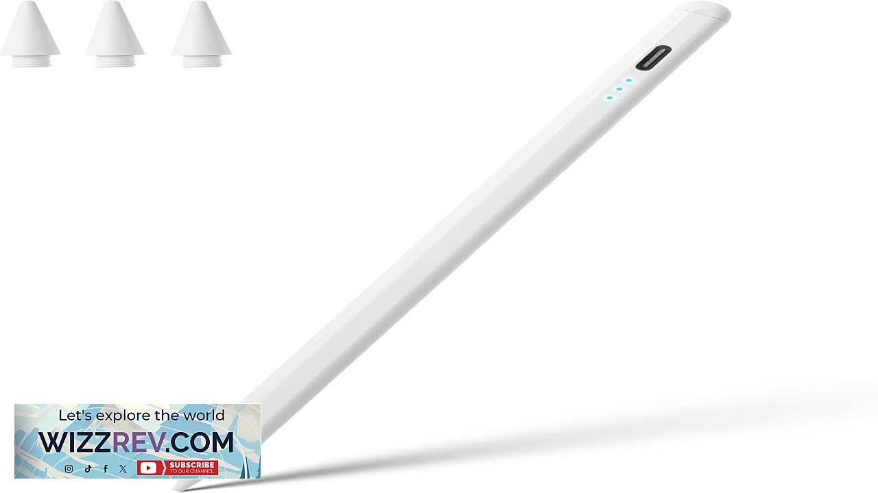 Стилус для iPad A16 11-го, 10-го, 9-го, 8-го, 7-го и 6-го поколений.