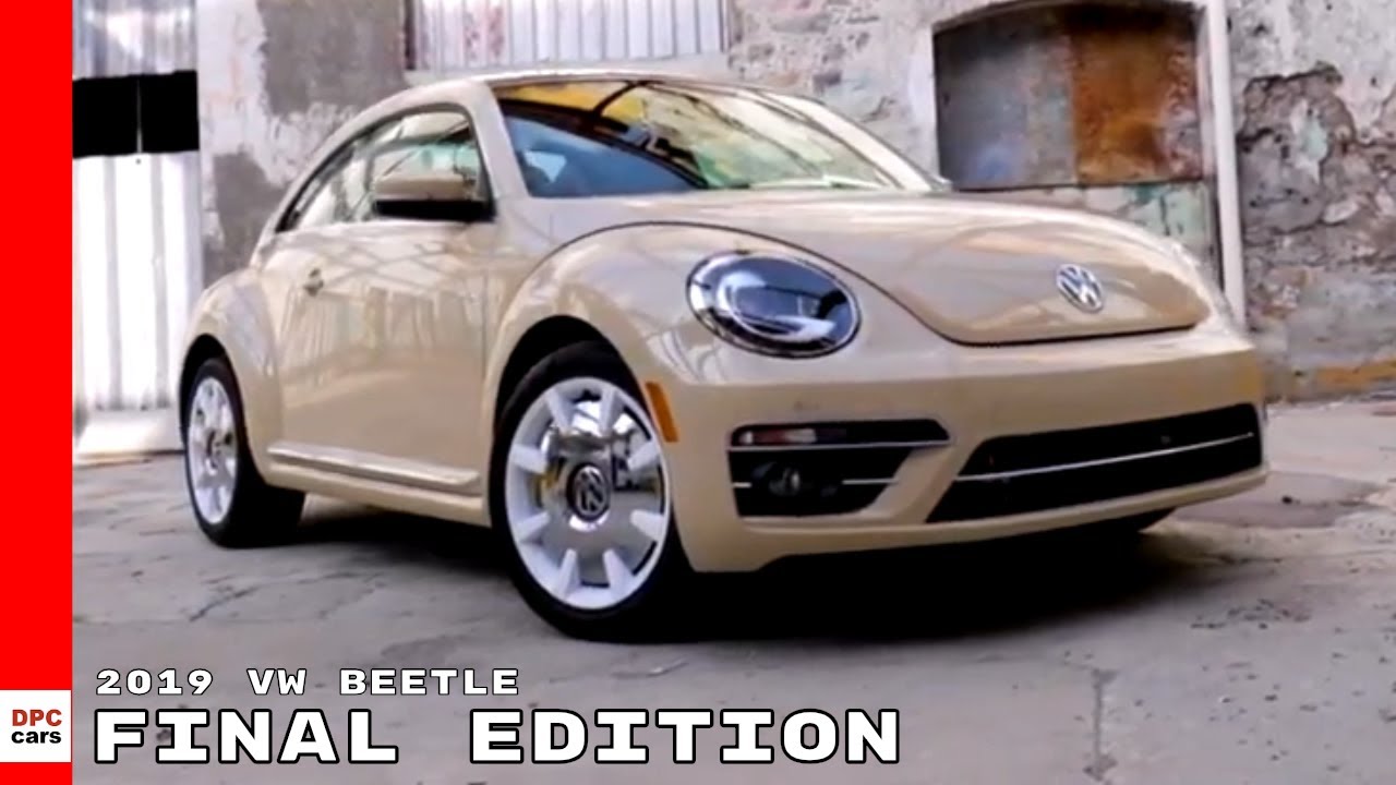 2019 VW Beetle Final Edition