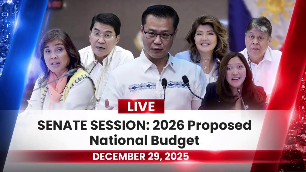 LIVE | SENATE SESSION: 2026 Proposed National Budget | December 29, 2025