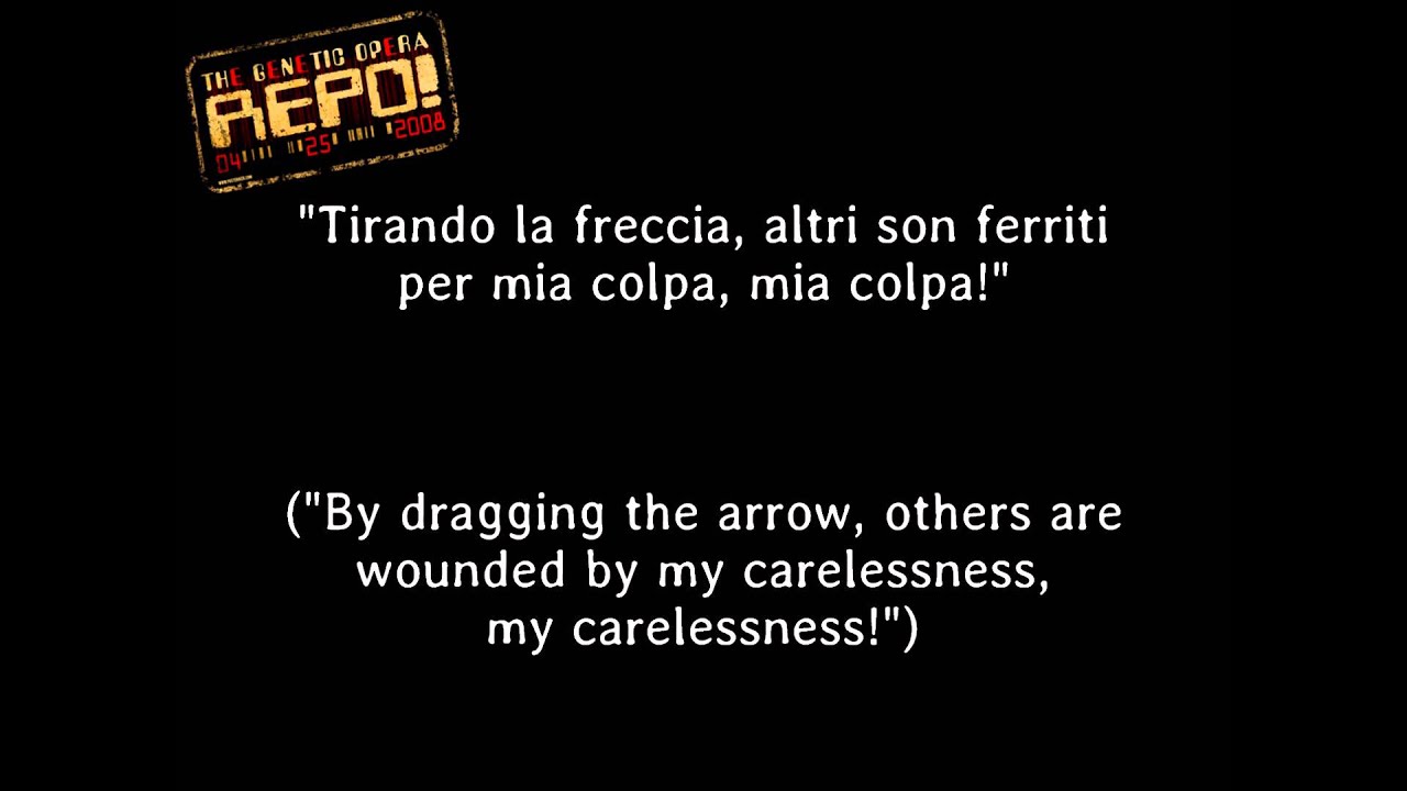 Repo! The Genetic Opera - Chromaggia [Lyrics]