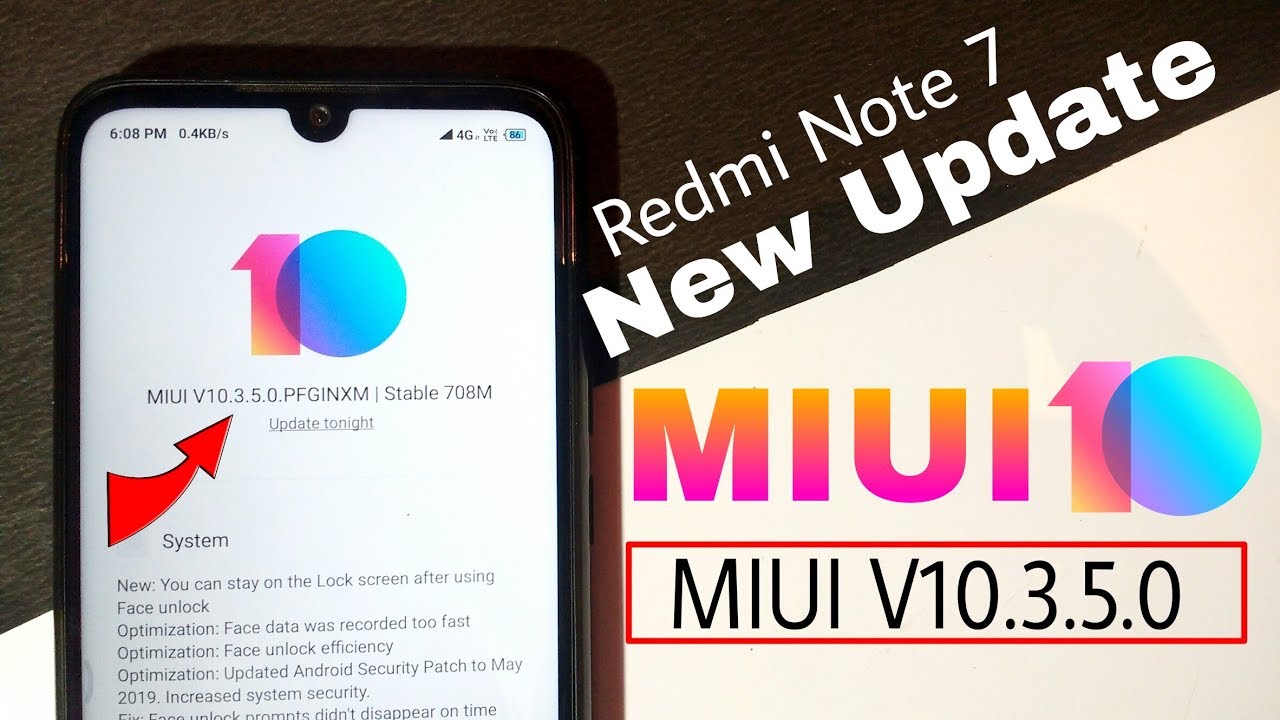 Redmi Note 7 New Update MIUI10🔥||  MIUI V10.3.5.0 what will changes