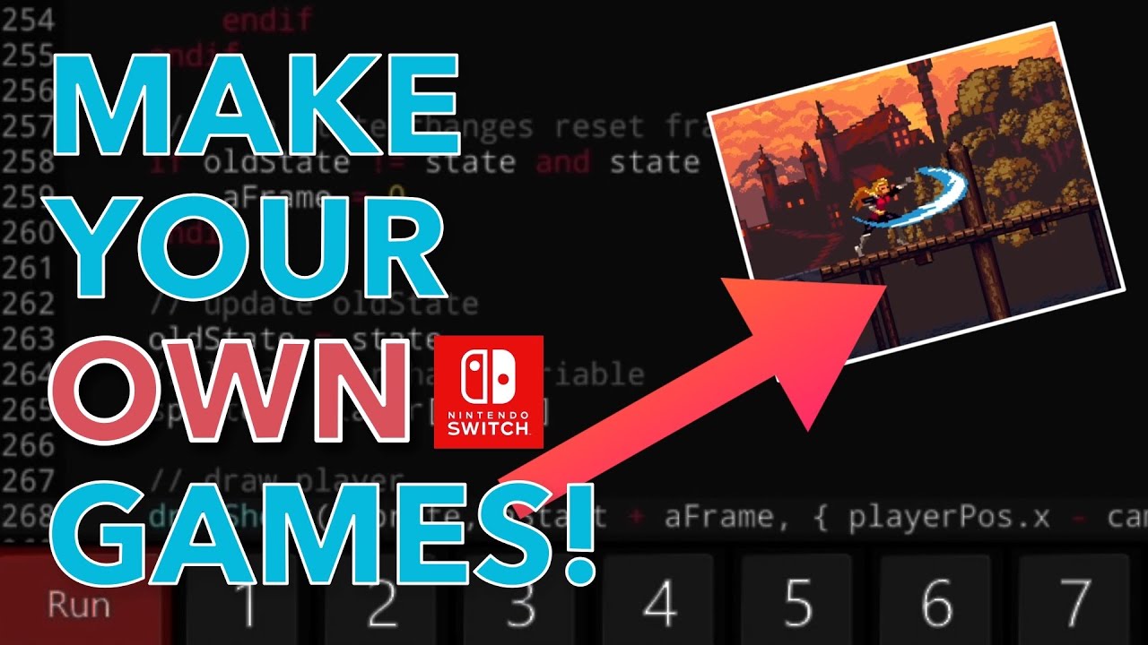 Создавайте свои СОБСТВЕННЫЕ игры для Nintendo Switch! | Fuze4 Nintendo Switch