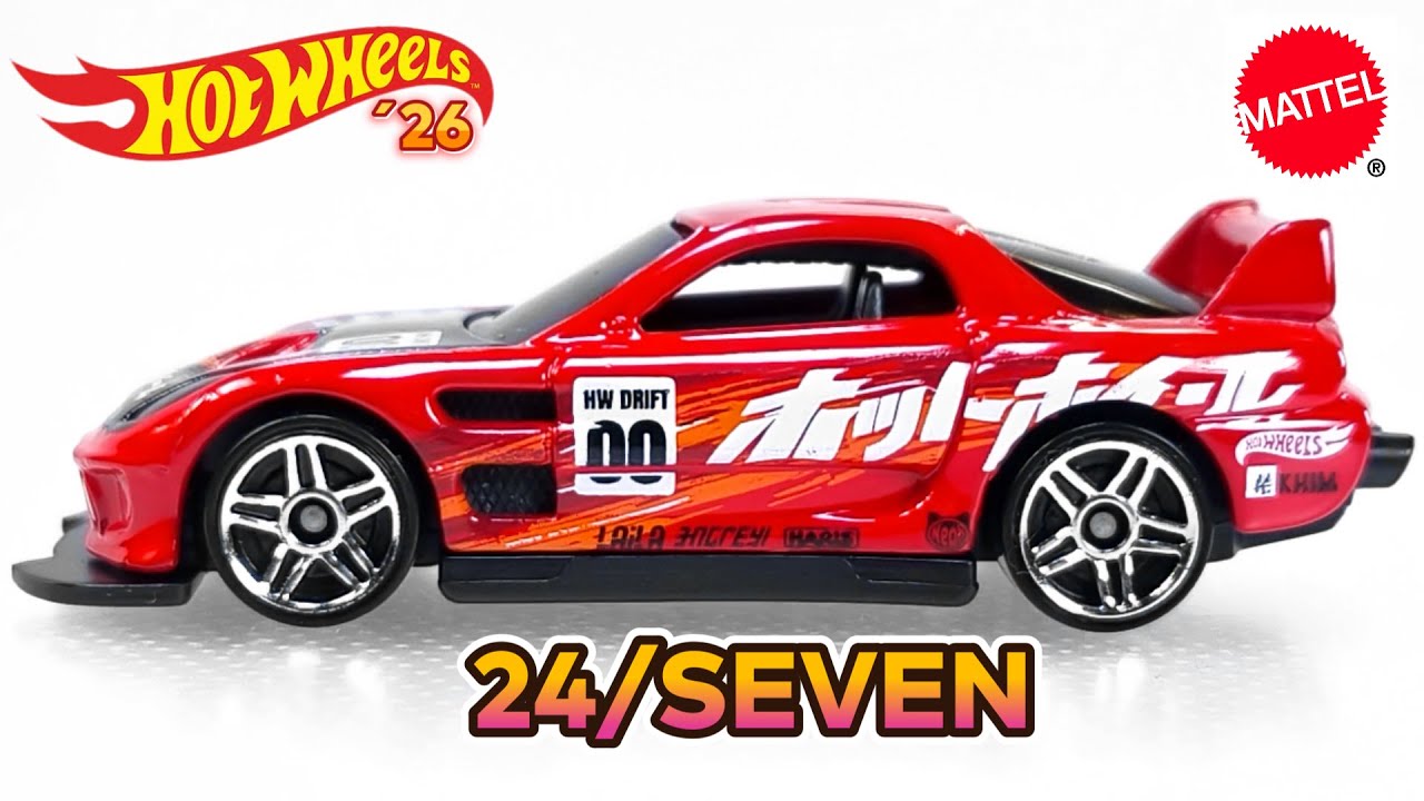 HOTWHEELS 24/SEVEN 2026 SERIES HW-NIGHT SPEED N:38/250 UNBOXING