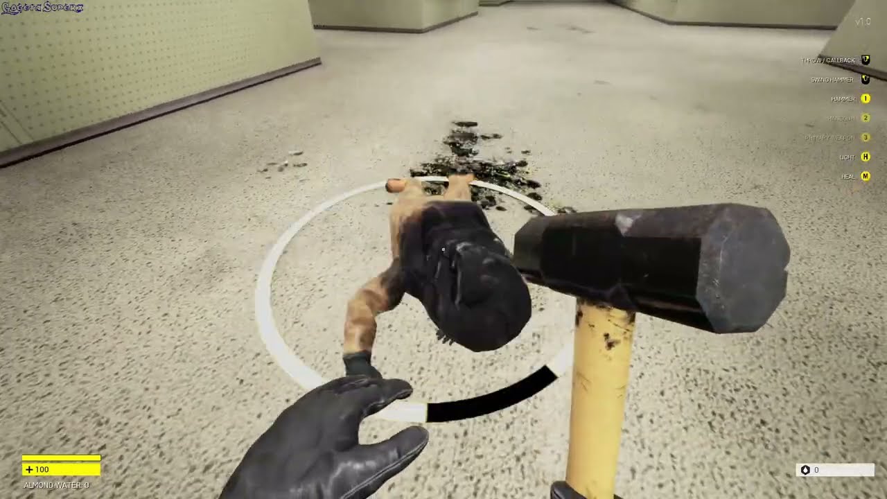 Backrooms Break gameplay - GogetaSuperx