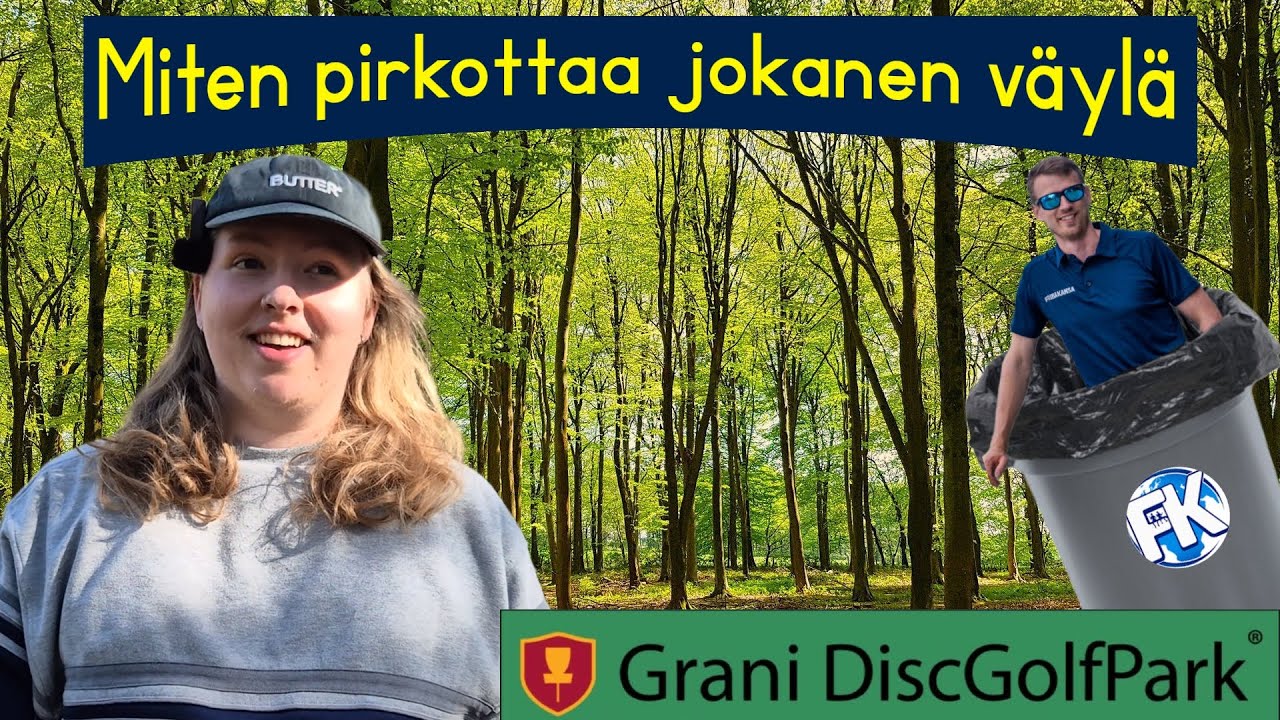 Suomen Surkein Fribaaja #7 How To Birdie Every Hole @Grani discgolfpark