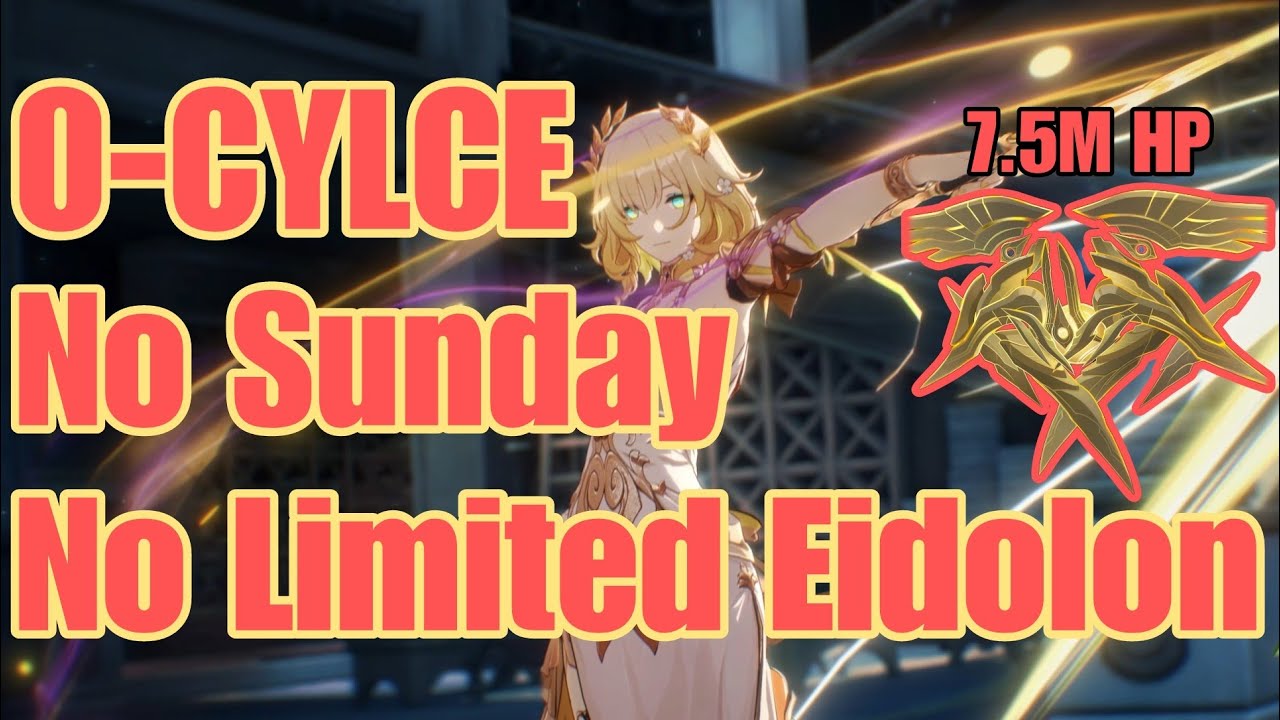 [HSR] [MoC 3.0] Aglaea 0-cycle Nikador without Sunday | No Limited Eidolon | 01阿格莱雅0t天谴之矛