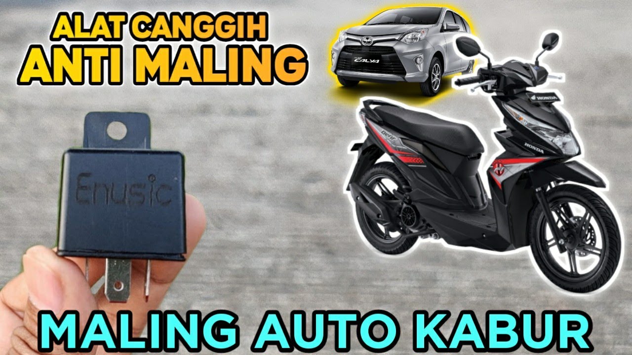 GPS motor canggih yang bisa mematikan jarak jauh | FULL TUTORIAL
