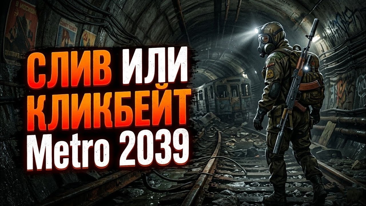 Слив или Кликбейт анонса Metro 2039