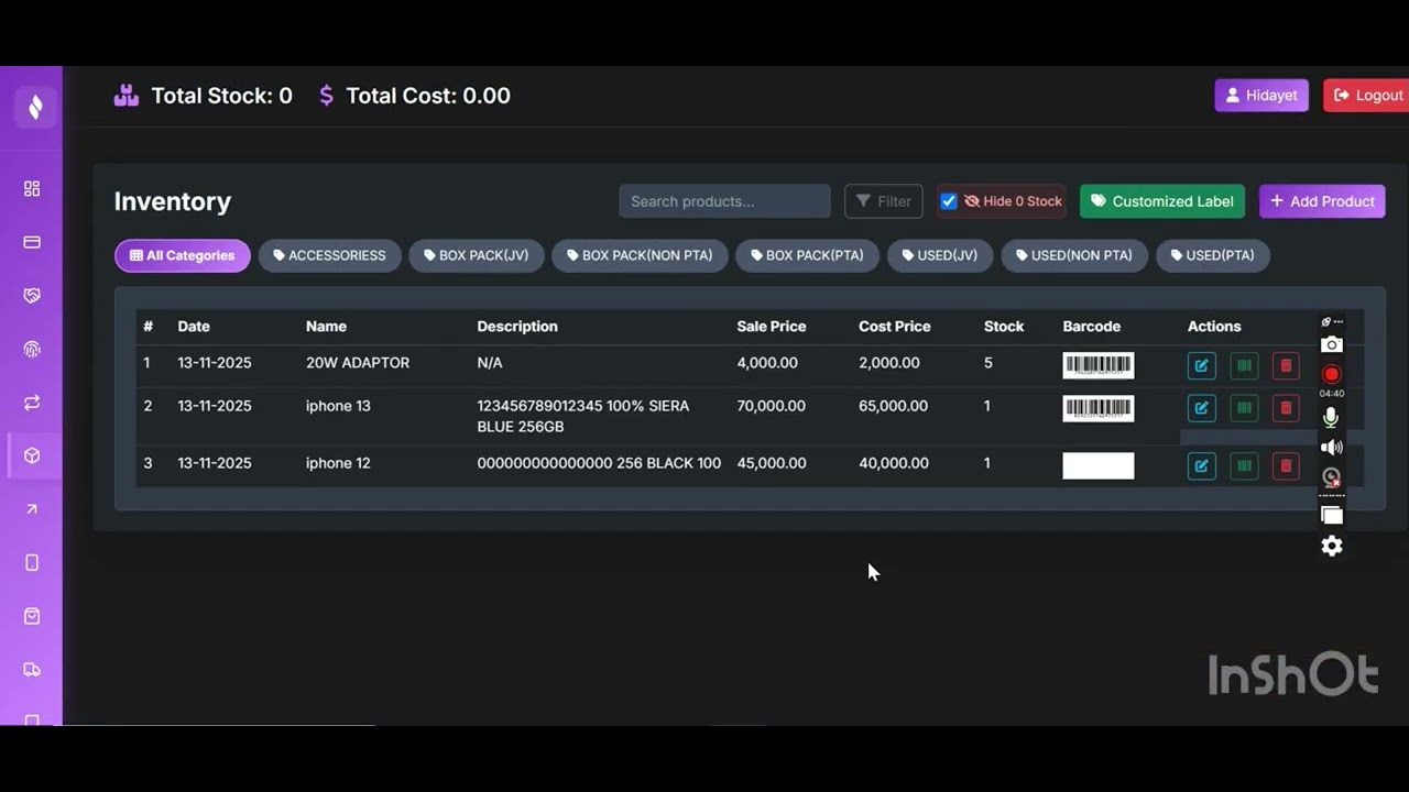 Part 2- How to Add Inventory in MobixPOS | Easy Stock Management for Retail Shops