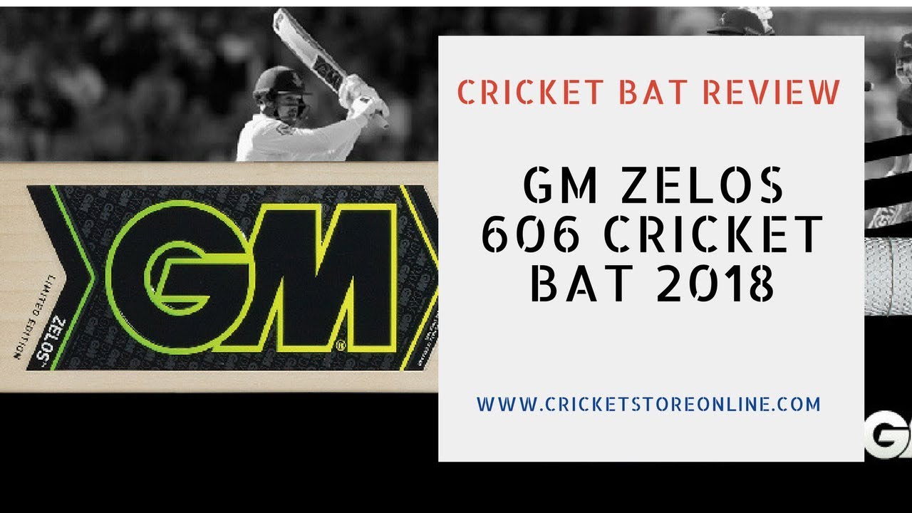 GM Zelos 606 Cricket Bat 2018