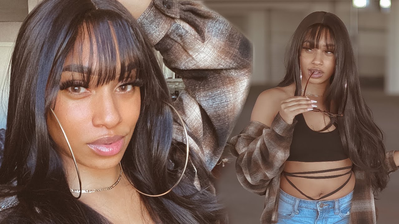 How To Cut Fringe Bangs On A Synthetic Wig | ft: Soku Hair Aliexpress