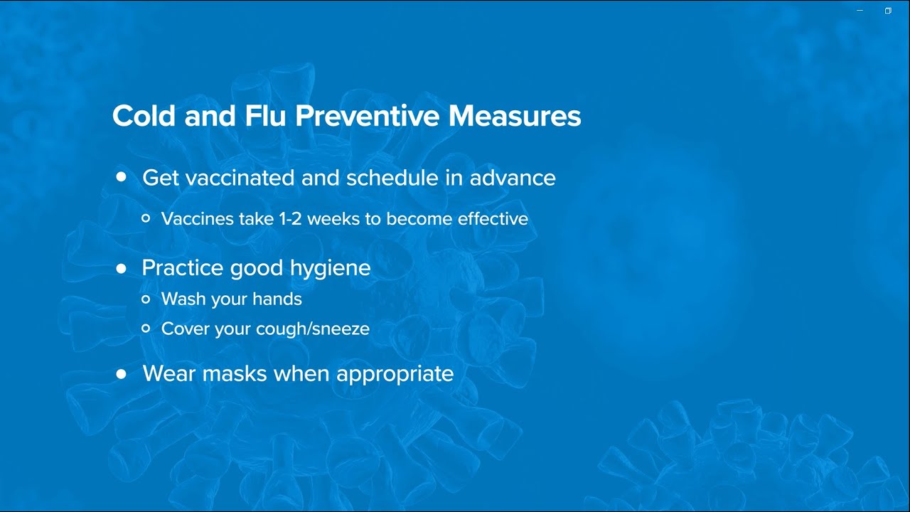 Cold and Flu Preventative Measures
