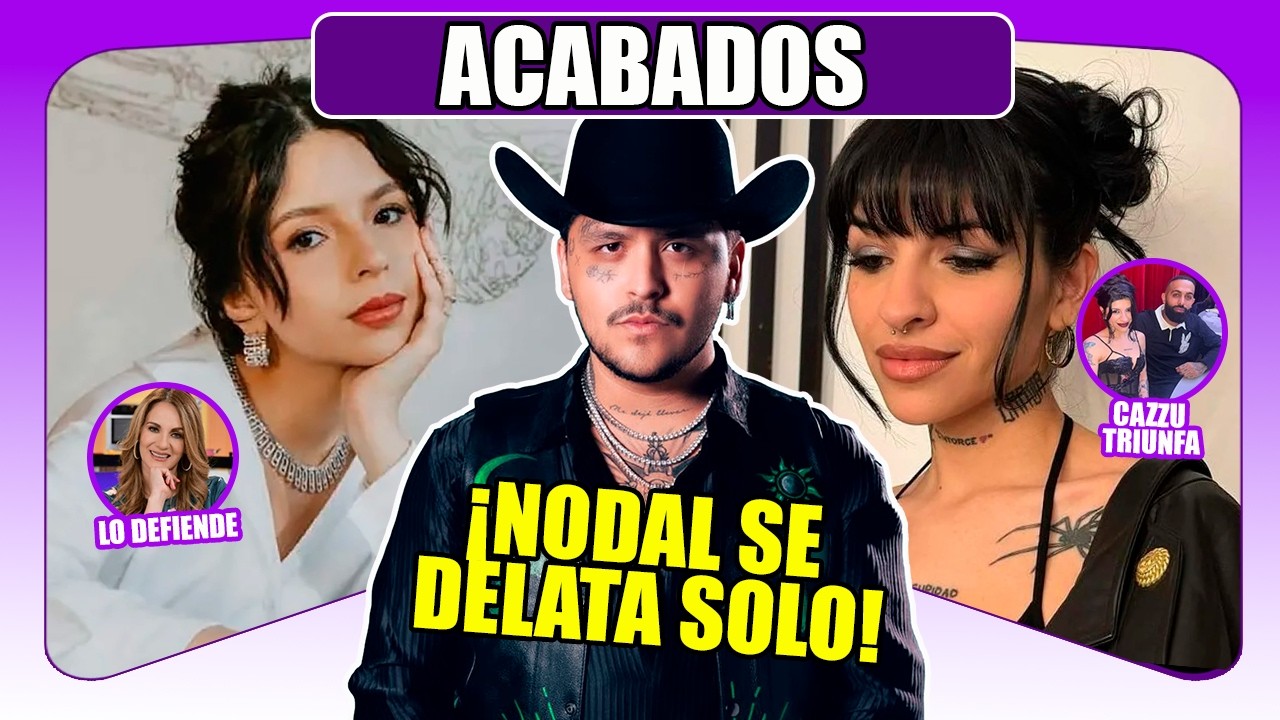 ¡NODAL SE DELATA SOLO! 🎤 Se llama 