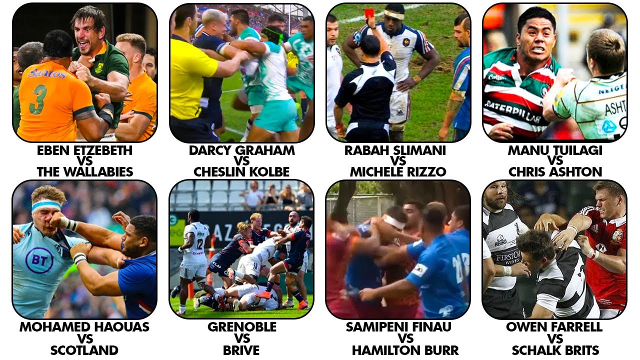 Every Rugby FIGHT Explained in 17 Minutes!