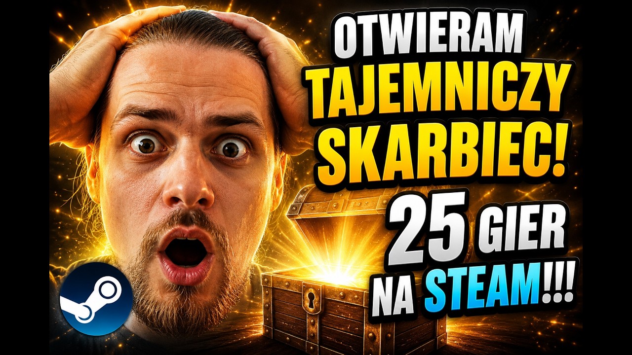 Opening a Mystery Vault!!! 25 Steam games!!!