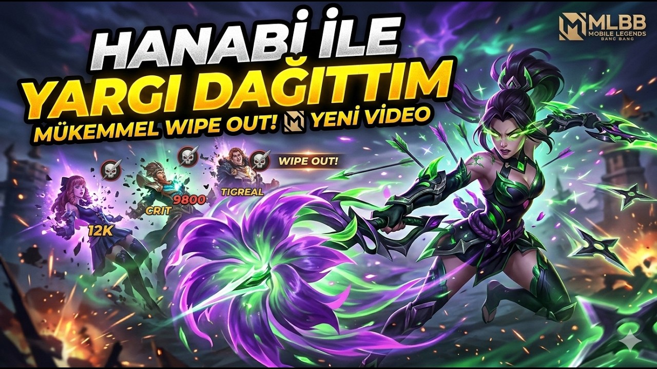 Hanabi İle Yargı Dağıttım - Mobile Legends