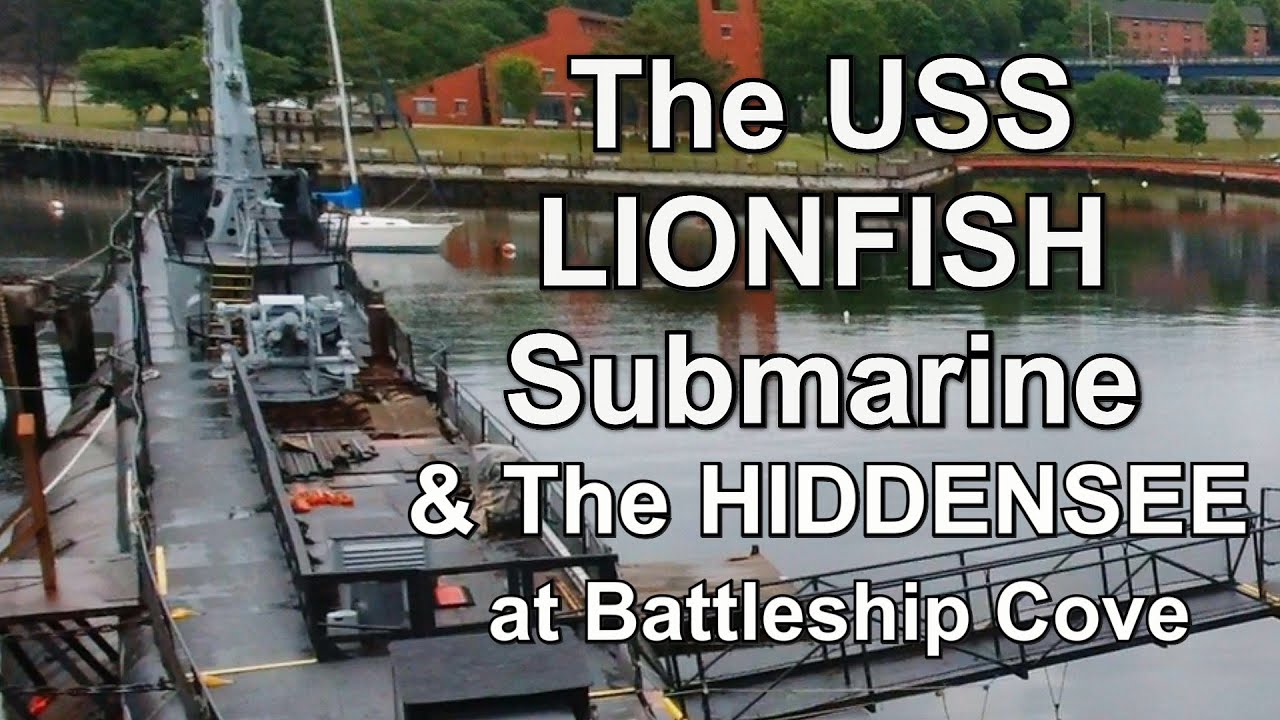 Exploring The USS LIONFISH Submarine And Soviet Missile Carrier HIDDENSEE At Battleship Cove!