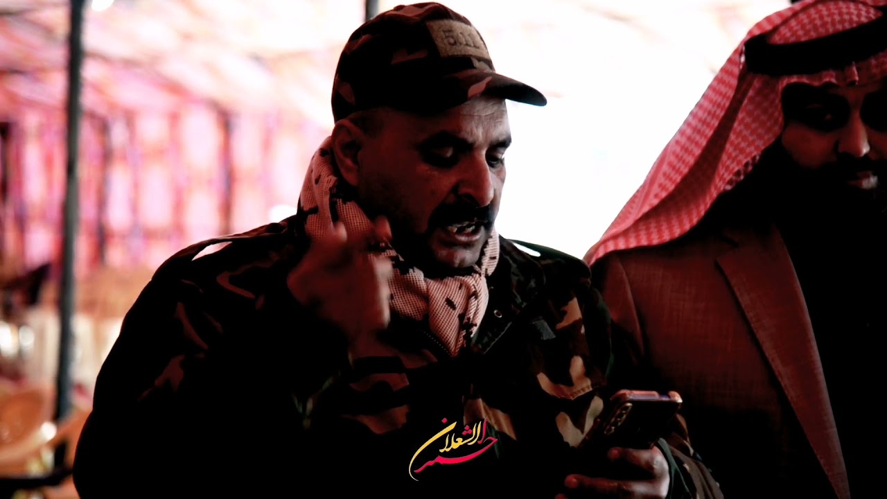 وفد زعيم قبيلة الأكرع العام الشيخ محمد عبد الأمير شعلان إلى عزاء المرحوم الشيخ مشعل النواف الحسان