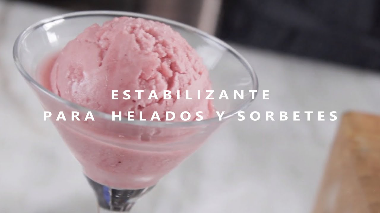Estabilizantes para helados y sorbetes