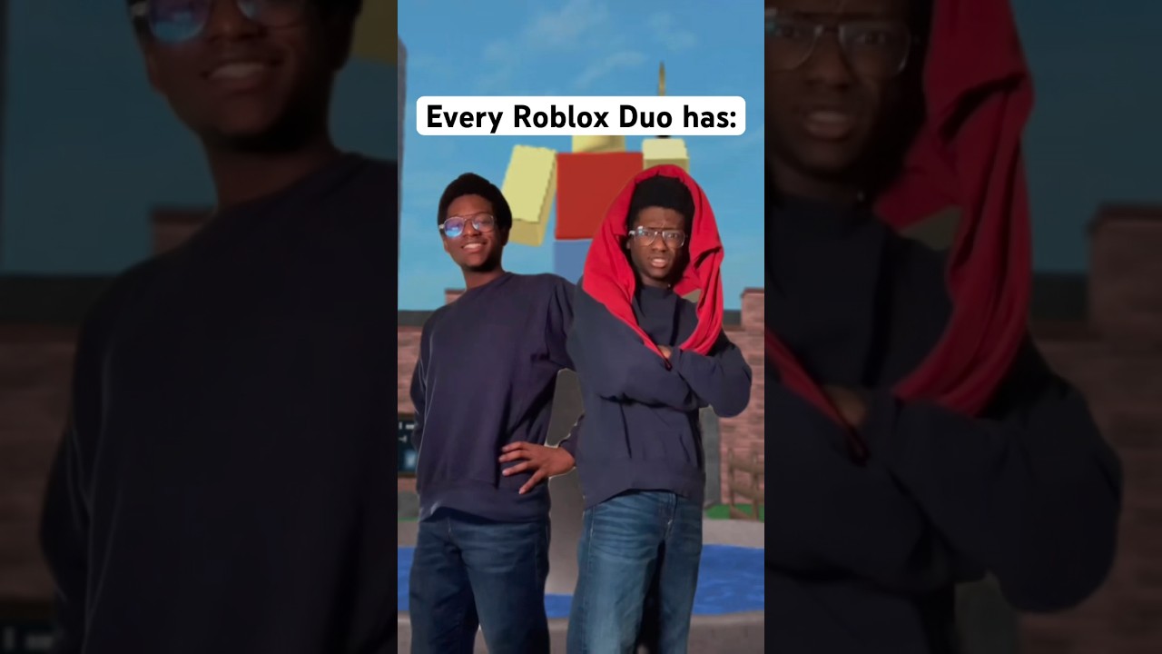 Every Roblox Duo has: #roblox #robloxgamer #robloxmemes #robloxshorts