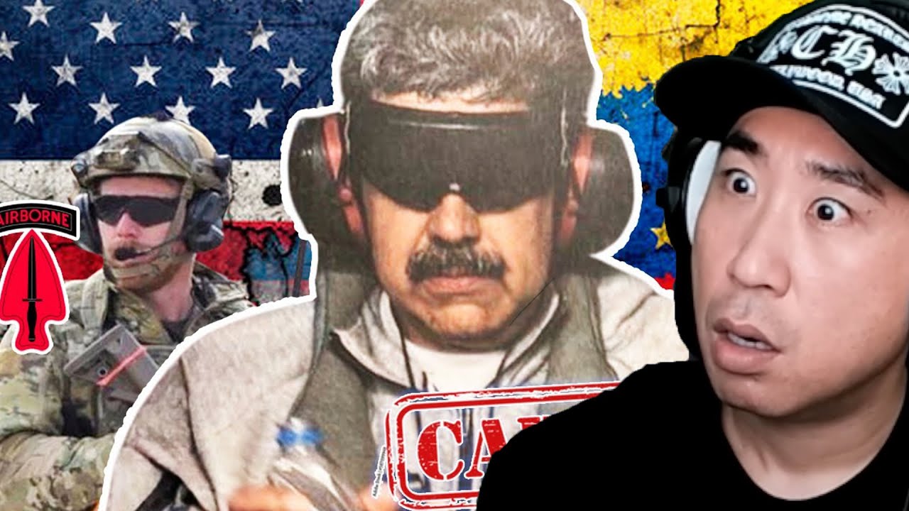 Coreano reacciona a la CAPTURA de MADURO 😱