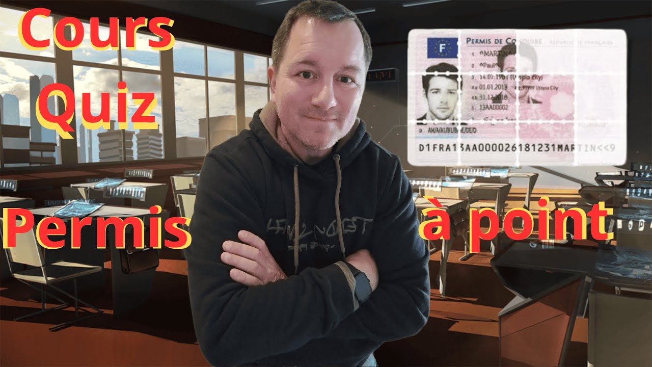 le permis a points, cours et test de code