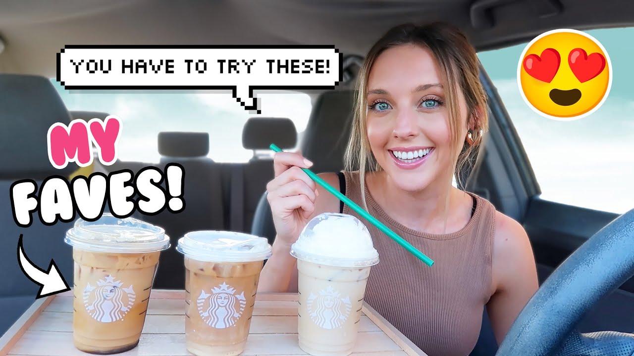 Мои ЛЮБИМЫЕ напитки Starbucks, КОТОРЫЕ ВАМ НУЖНО ПОПРОБОВАТЬ!