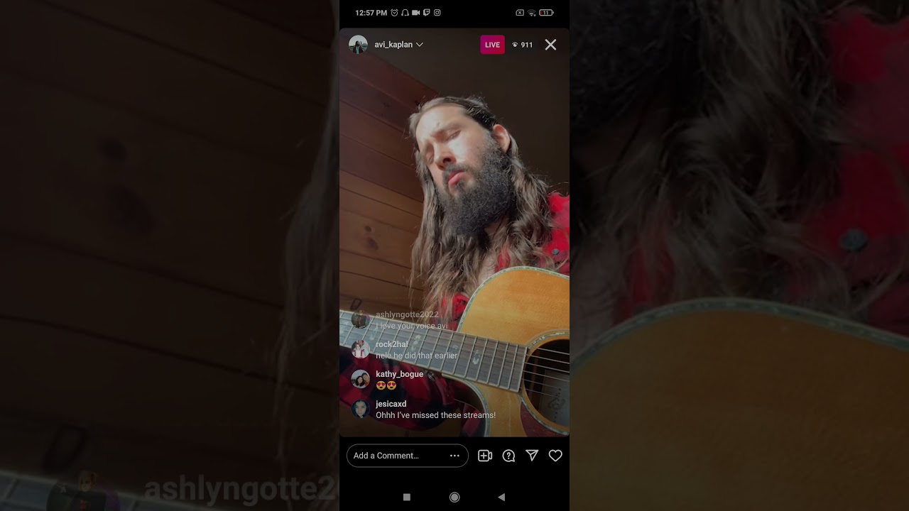 Avi Kaplan - First Place I Go [IG Livestream] - December 11, 2021