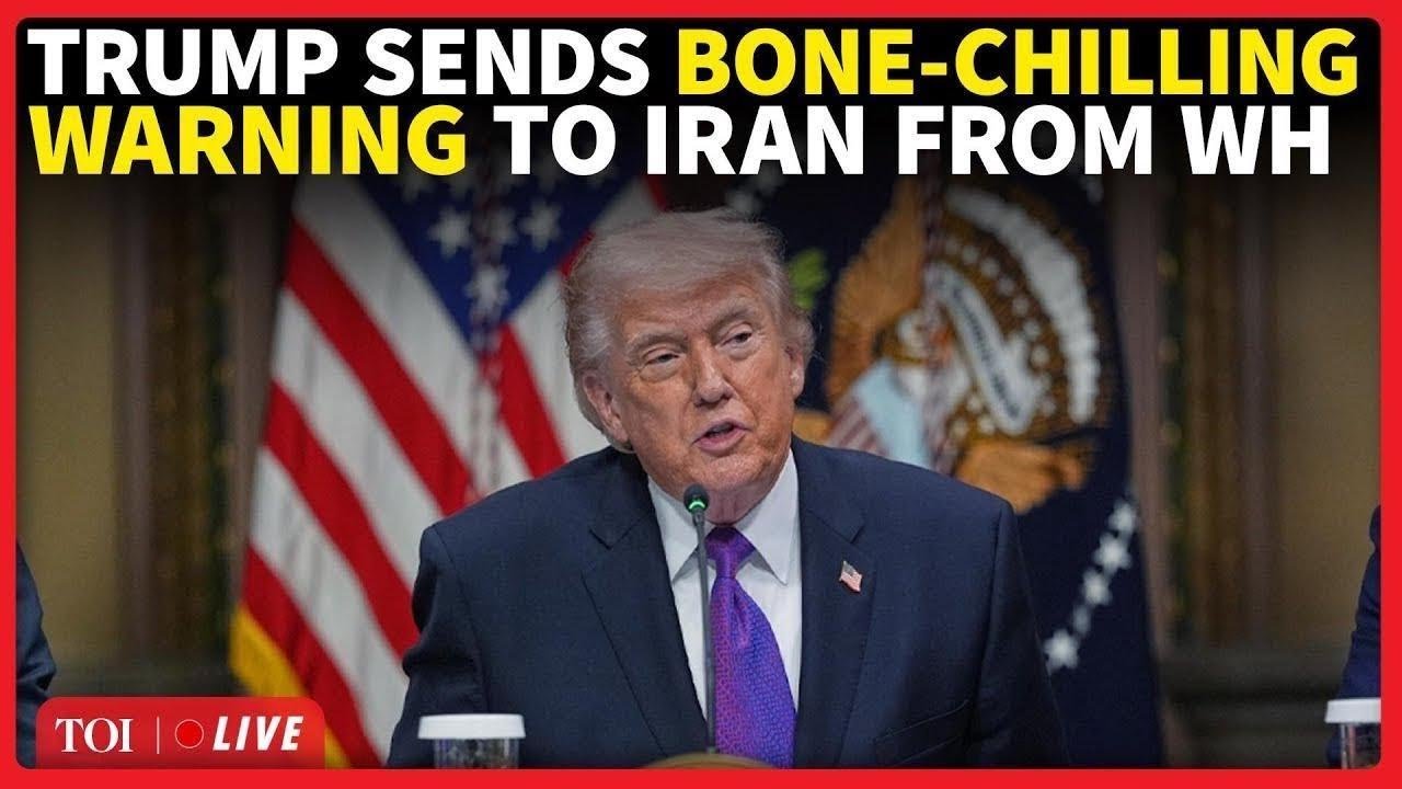 LIVE: 'Make A Deal Or Face...': Trump Makes HUGE Announcement; Sends Final Ultimatum To Iran