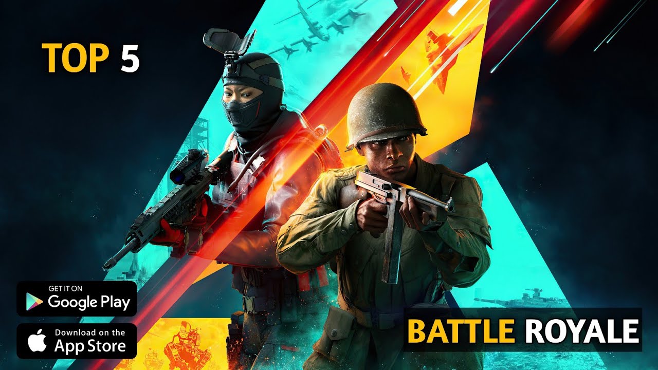 Top 5 New Battle Royale Games For Android 2022 | 5 Best  BATTLE ROYALE Games for Mobile 2022