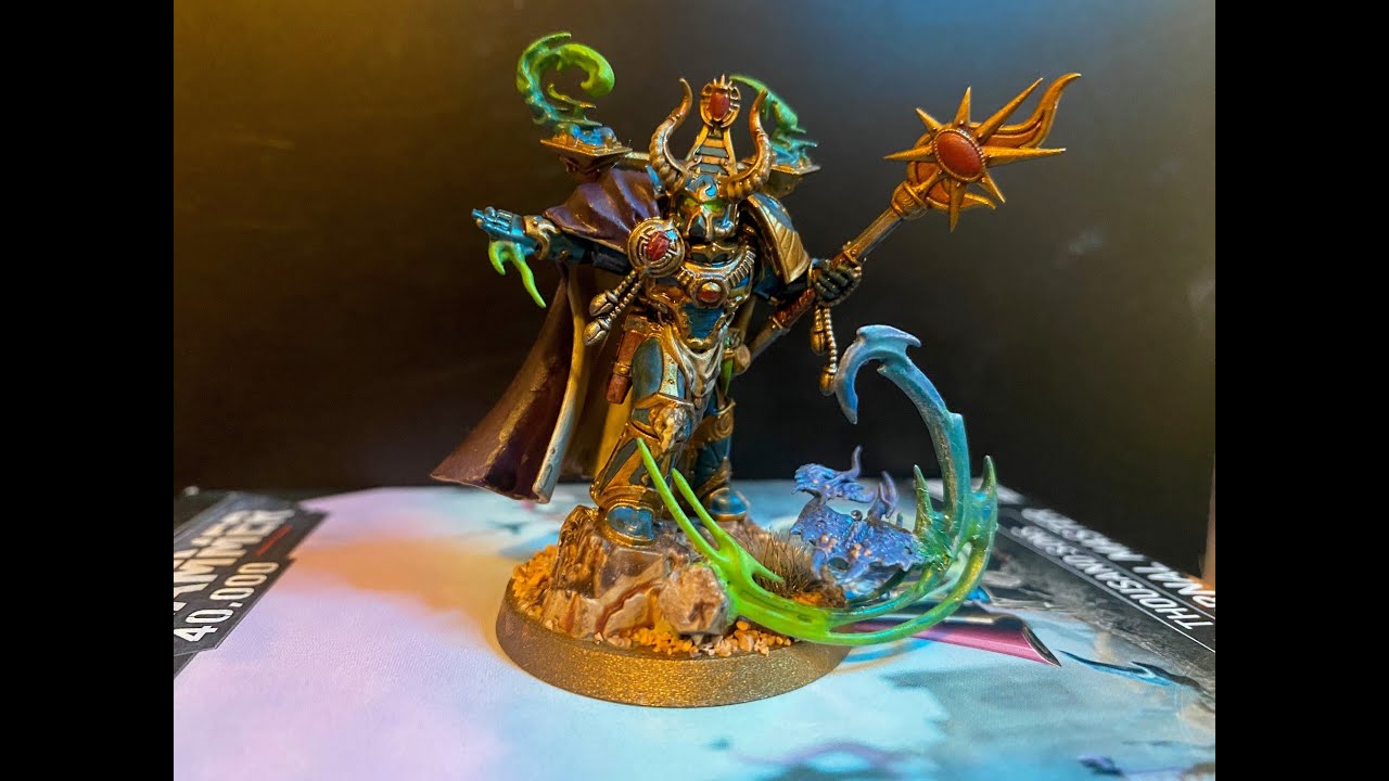 ASMR Painting the Infernal Master - Waharmmer 40k