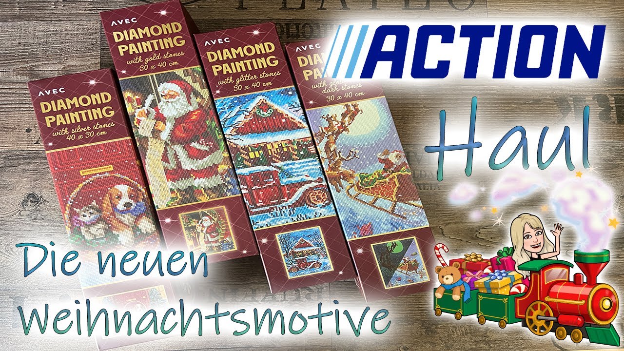 Action Haul - Die neuen Diamond Painting Weihnachtsmotive 2023