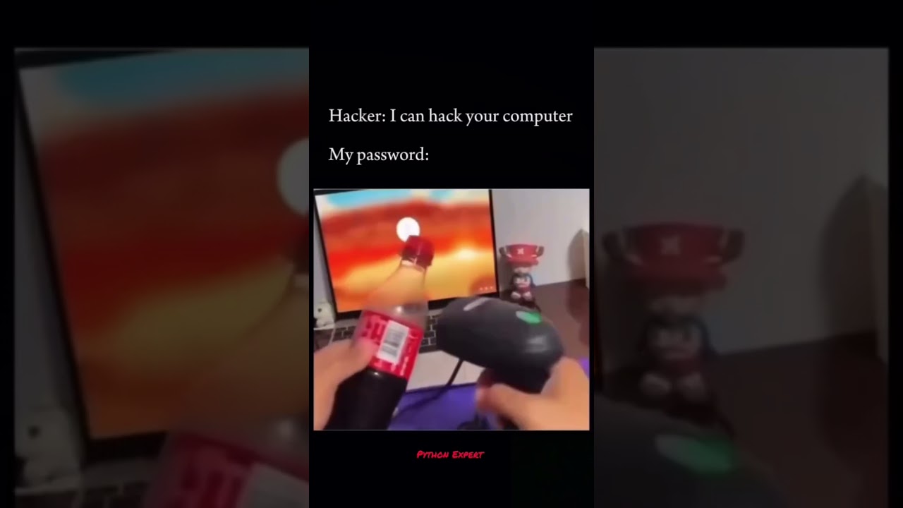 🔐 Hacker vs My Password 😂 | Programmer Life Meme #developer #programming #coding #tech #fyp #shorts