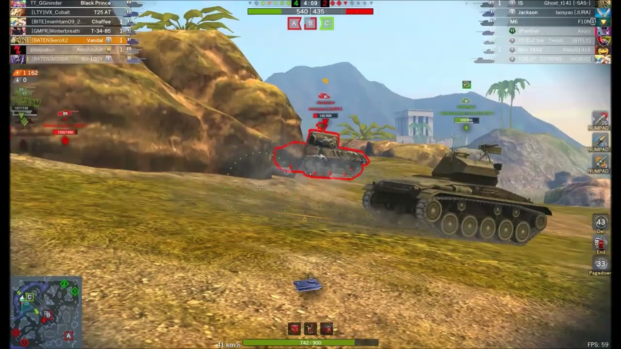 Tier 6 アメリカ 駆逐戦車 Enforcer