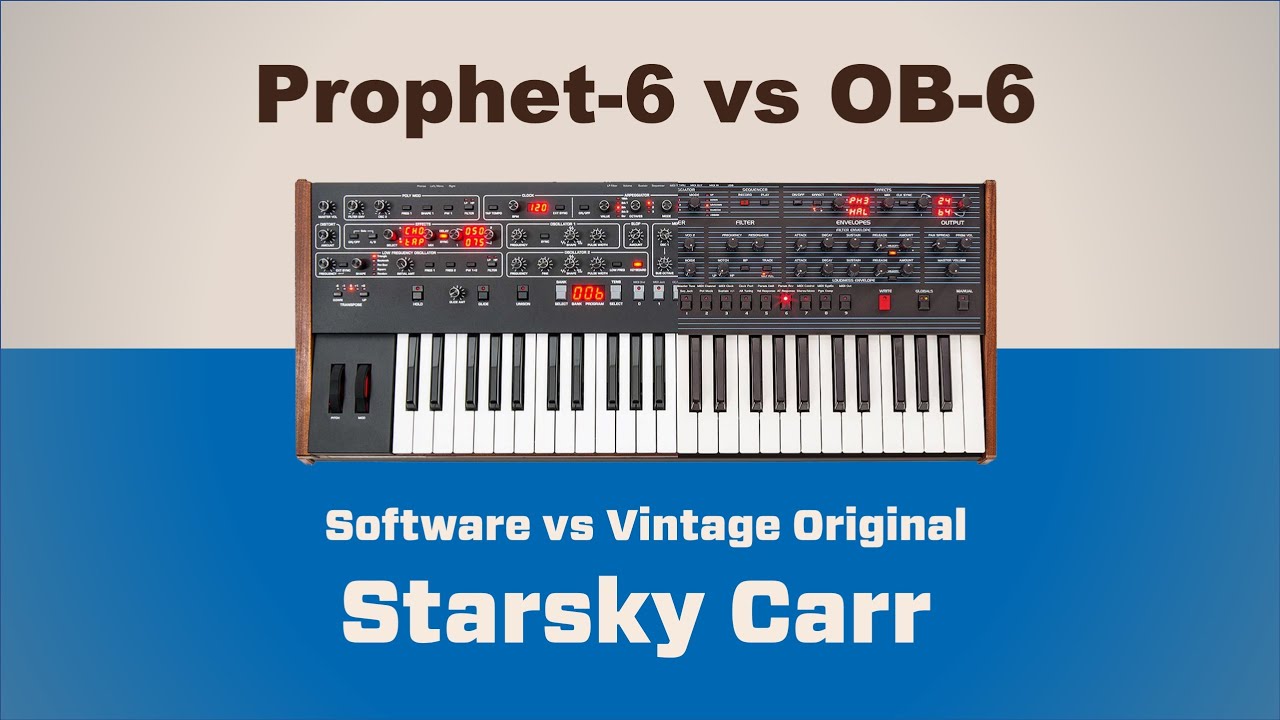 Дэйв Смит: OB-6 против Pro6 // Полное сравнение