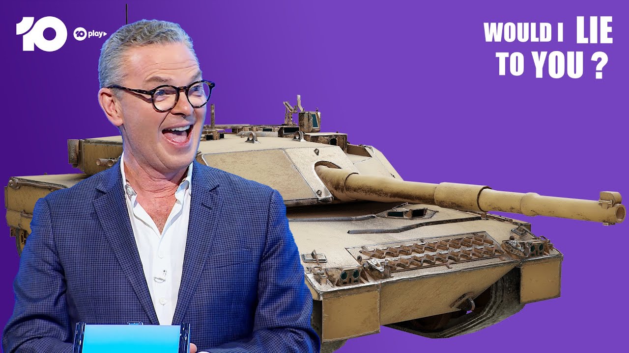 Chief of Defence Reprimand: Christopher Pyne's M1 Abrams Tank Joyride Scandal! | Would I Lie To You?