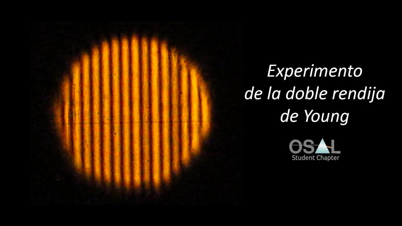 Experimento de la doble rendija de Young || Dualidad onda-partícula || OSAL