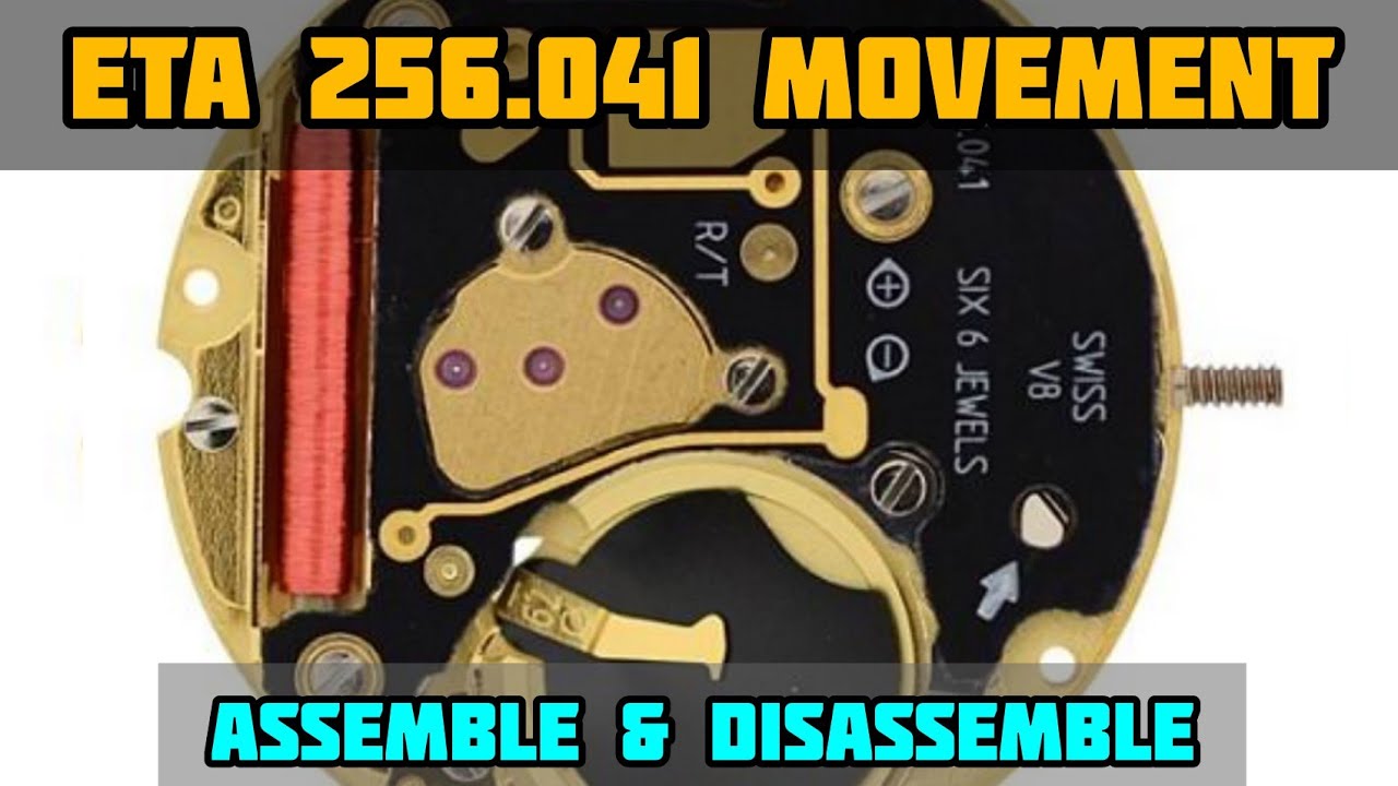 How To Service ETA 256.041 Swiss Made Quartz Movement | Assembly And Disassembly | SolimBD