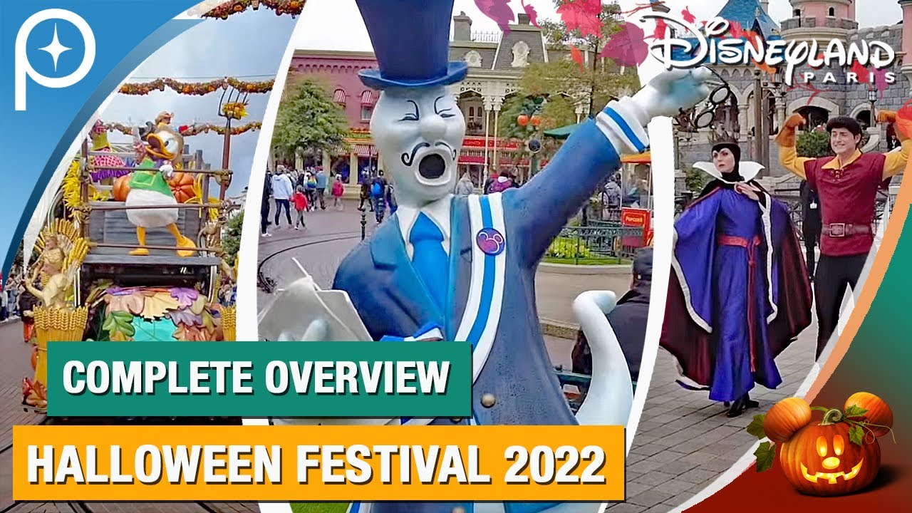 🎃 Disneyland Paris Halloween Complete Overview of the Festival 2022