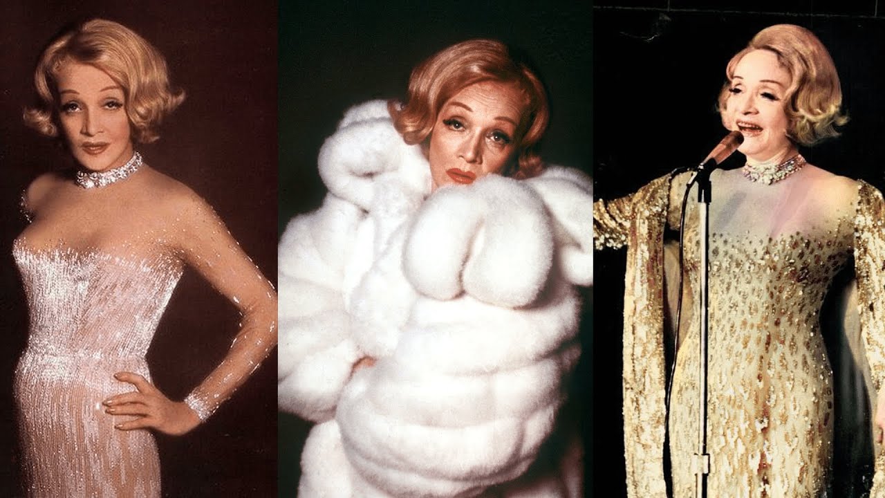 Marlene Dietrich RARE Trilogy (1967 , 1968 ,1975)