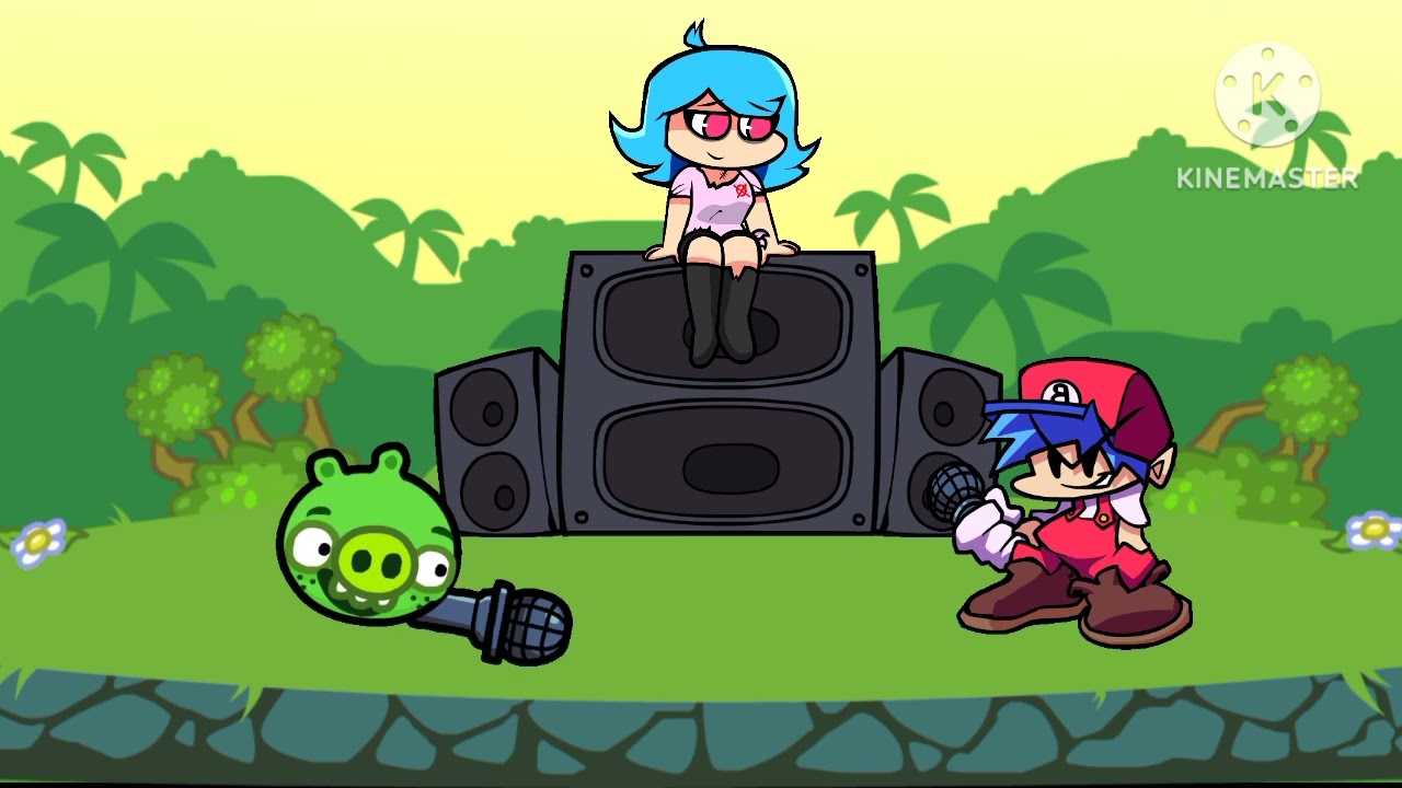 Friday Night Funkin Música Bad Piggies Remake 