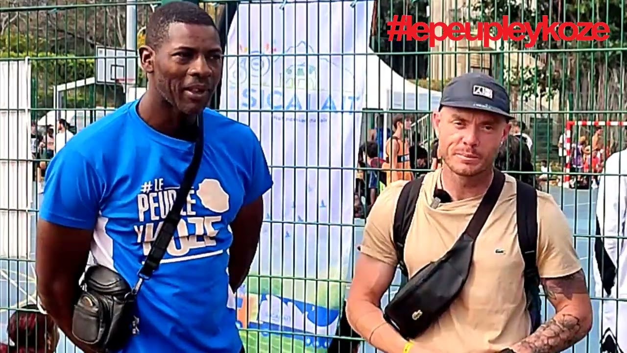 @LPYK.974 interview micro-trottoir de stan-break Les affranchis Maroner #974 #danseurs #LPYK
