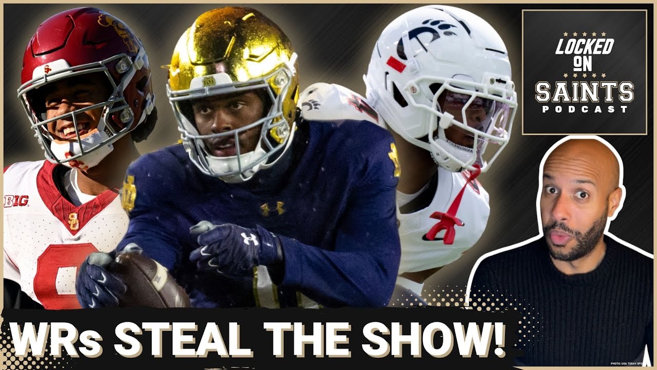 NO RUSH: New Orleans Saints Can WAIT On NFL Draft WRs Thanks To These Senior Bowl STANDOUTS