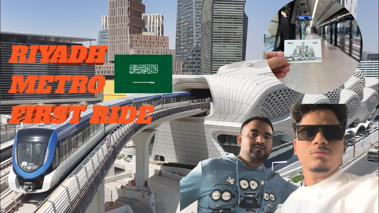 Experience With Riyadh  Metro 🚇 World,s Longest Driverless Train System, Saudi Arabia 🇸🇦