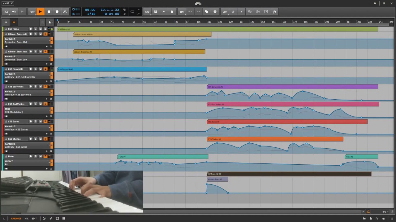 Gripping Cinematic Orchestral Composition