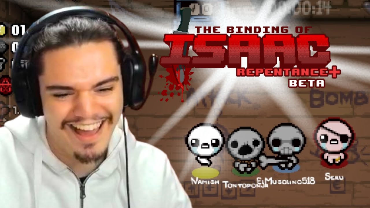 Cuatro simios juegan al Isaac 🐒 ¡Feliz año nuevo! - The Binding of Isaac #18