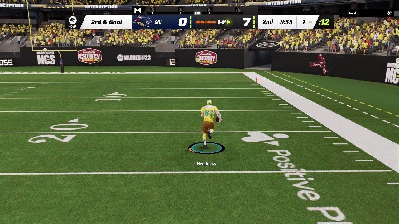 Madden NFL 23 Ted Hendricks Redzone pick Rager, sick W!