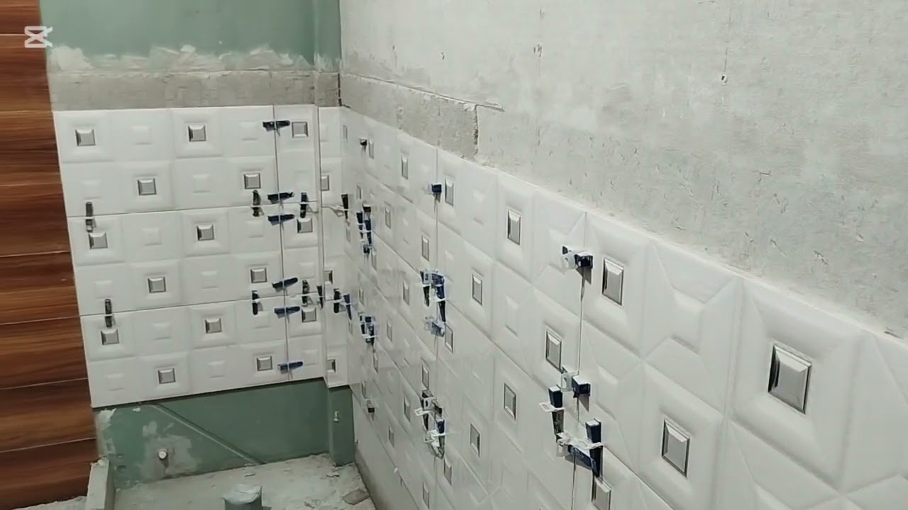 Como puedes hacer un baño en draiwoll y cerámica.