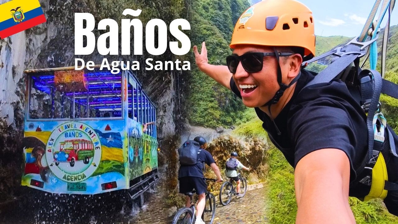 ¿AVENTURA o RIESGO? ⚠️ Baños de Agua Santa