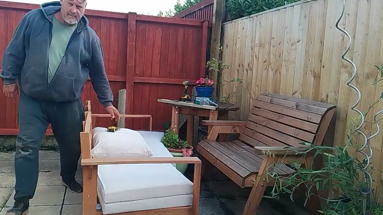 Caring for the carer pergola build 